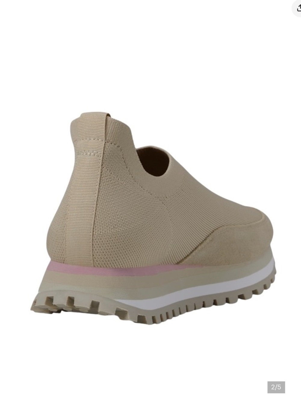 Blondo Lakelyn Sand Knit Platform Slip-On Athletic Sneakers Shoes Size 8.5 NEW - Picture 8 of 12